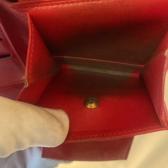 Louis Vuitton Red Epi Marco Wallet-#24 - Picture 6 of 13